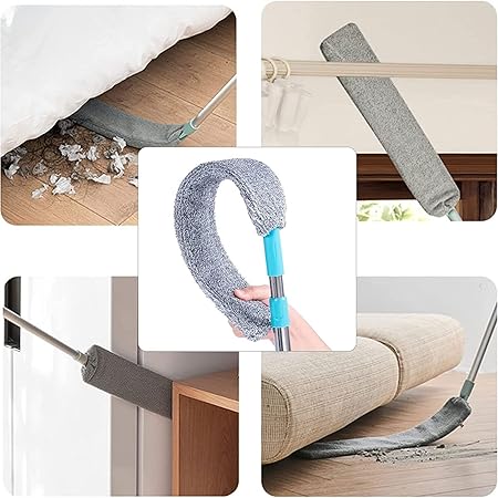 Spray Mop Gap Dust Cleaner Mop Bending Cleaning Brush Sofa Bed Bottom Gap Clean Brush Dust Removal Cleaning Tools Better life