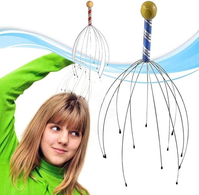 Head Massager Wire Scalp Strecher Massage Tool Tingler | Acceleration of Blood Flow (1)