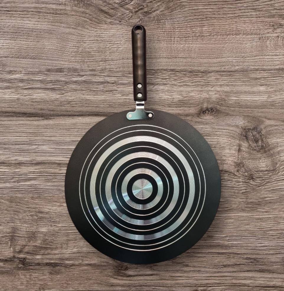 OFFER PRICE  30CM Non Stick Classic TAWA PAN Easy Cooking Flat Handle CHAPATI Pizza