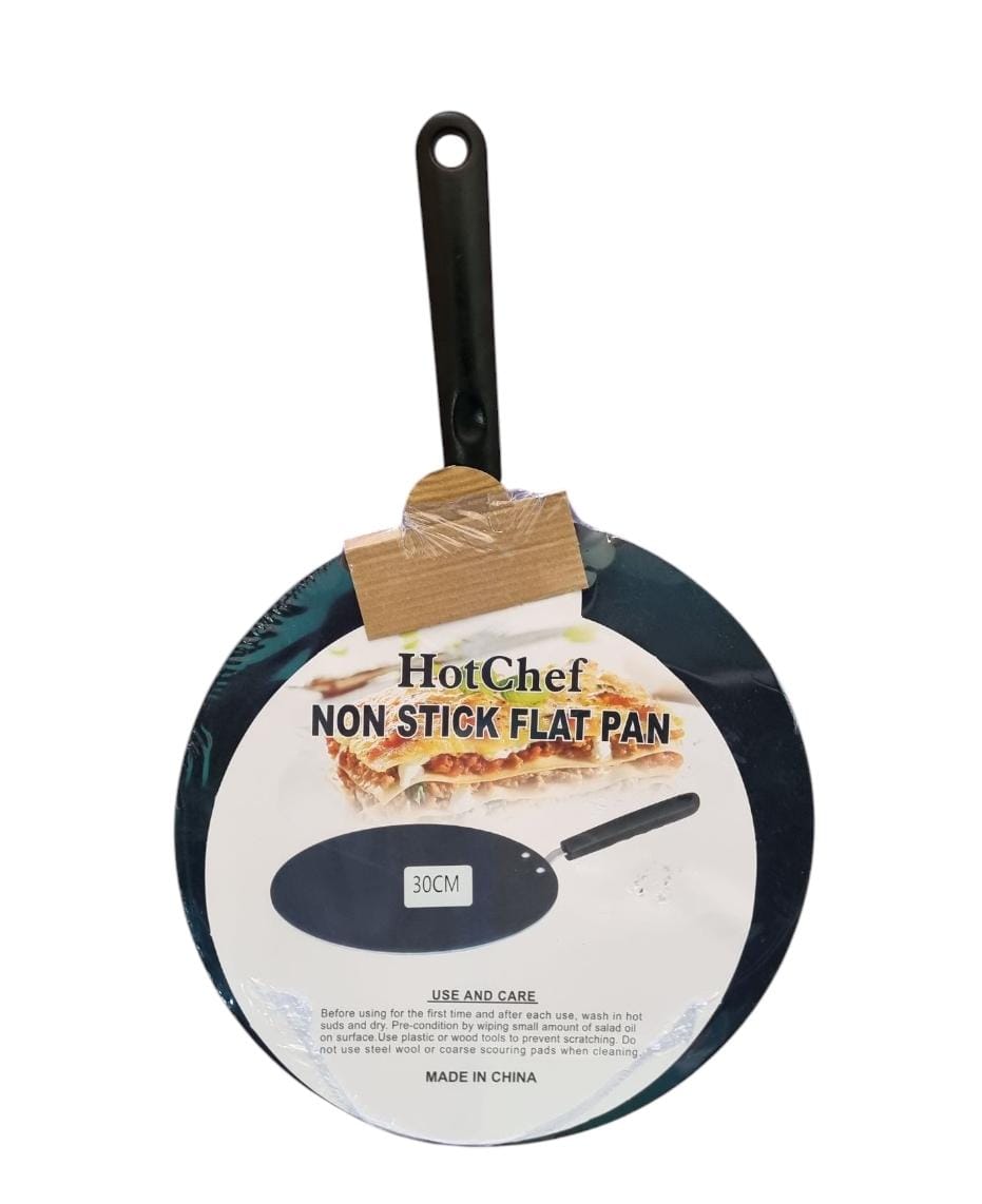 OFFER PRICE  30CM Non Stick Classic TAWA PAN Easy Cooking Flat Handle CHAPATI Pizza