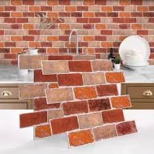 Brick Wall Paper Retro 3D Wallpaper Waterproof PVC Wallpapers Restaurant Bar Wall Decoration Red Brick Wallpaper 10 Meters