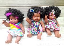 African Realistic Washable Doll Toys - Beautiful Gift, Black Doll Baby Girl Toys, With Clothes