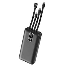 20000mAh High Capacity PowerBank, 2.1A intelligent fast charging, compatible with 99% of electronic device, Using lithium polymer batteries, safe to carry and light weight.