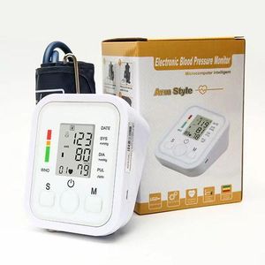 🥳🧜‍♂️🧜‍♀️Electronic Digital Arm BP Blood Pressure Monitor Machine Heartbeat Pulse Meter Test Sphygmomanometer + USB cable🧚‍♀️🧞‍♀️Clock function, you can set year, month, day, hour, minute by your