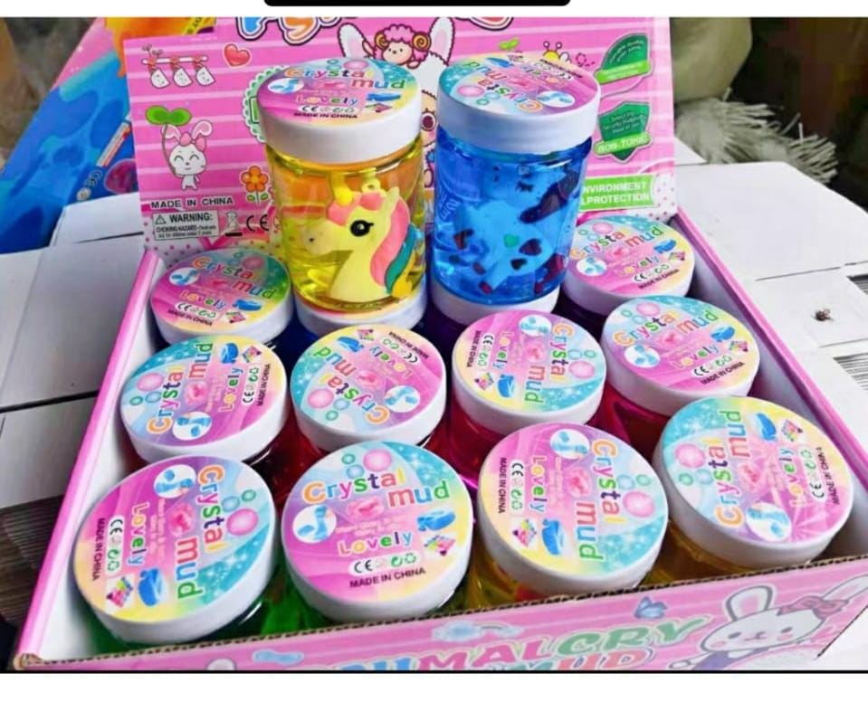 LOVELY KIDS BIG SIZE MODELLING SLIME Sludge Stress Relief Kids Toys Specifications: Amazing fluffy slime and super fun to play with! It's ideal for arts, crafts, and school projects. S