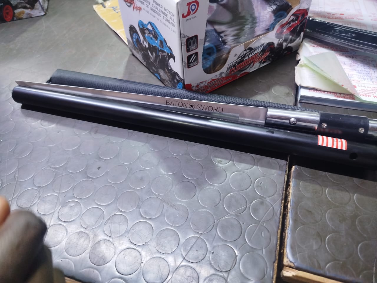 Sword embodies the perfect balance between artistry and power. Expertly forged from high-carbon steel, this blade radiates strength, precision, and timeless craftsmanship. Its razor-sharp edge glides