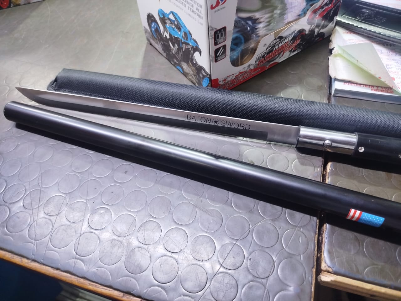 Sword embodies the perfect balance between artistry and power. Expertly forged from high-carbon steel, this blade radiates strength, precision, and timeless craftsmanship. Its razor-sharp edge glides