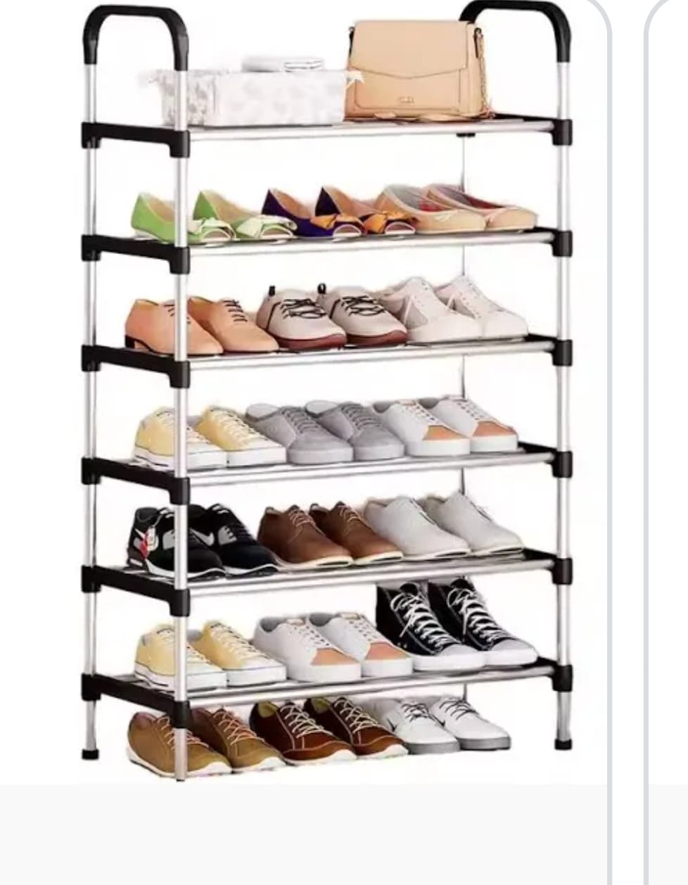 Best price for multi-tiered shoe rack. It is a storage solution ...