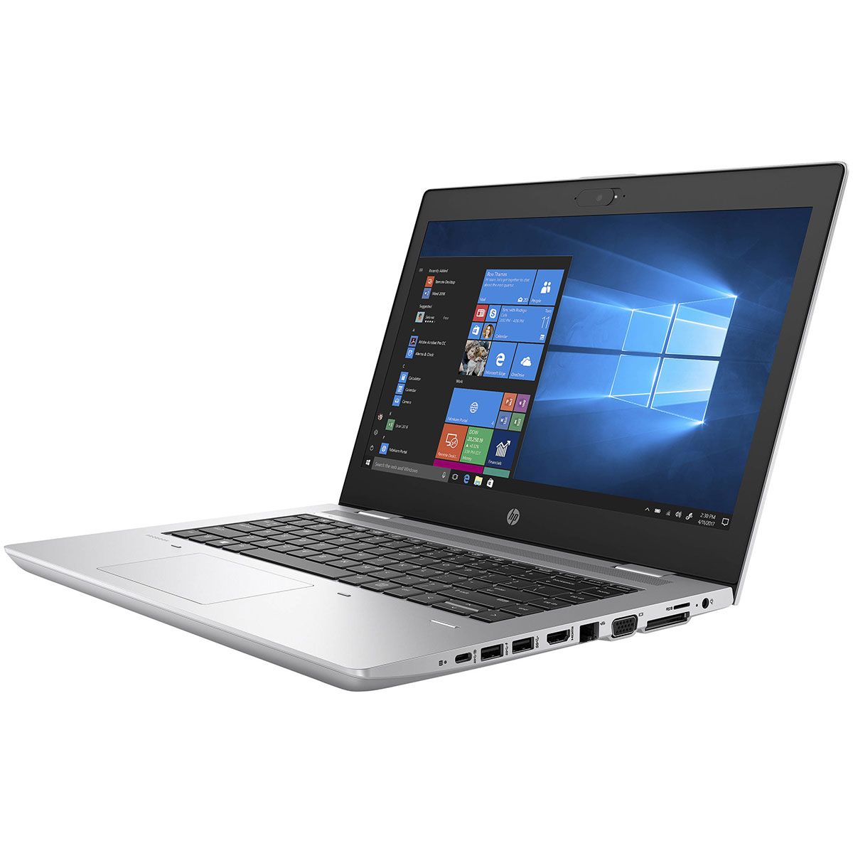 Touchscreen Reburbished Laptop Hp Probook 640 G4 8th Gen intel Core i5 8GB RAM 256 SSD - 14'' -Silver-Win 10 Refurbished Laptops Refurbished Hp Laoptops
