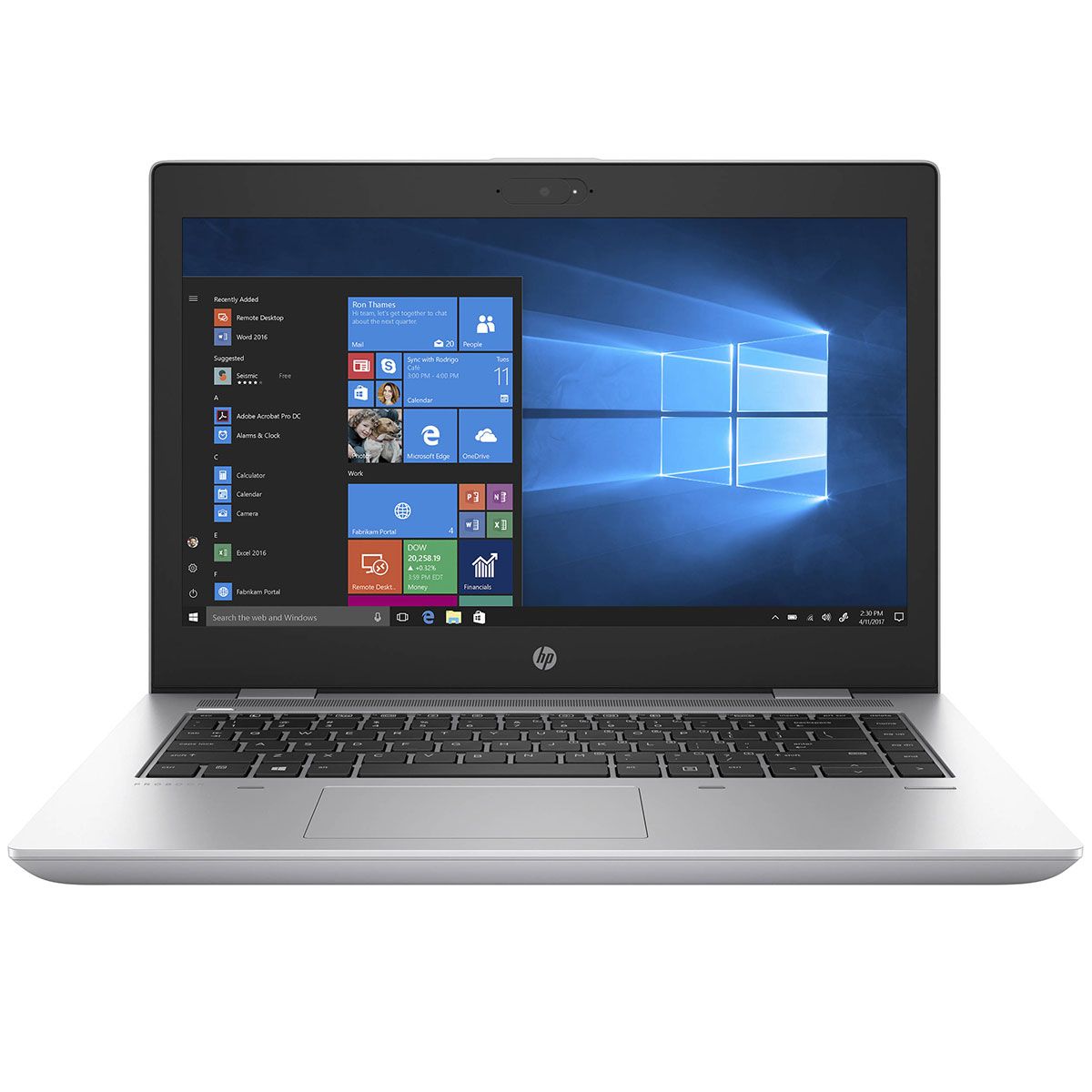Touchscreen Reburbished Laptop Hp Probook 640 G4 8th Gen intel Core i5 8GB RAM 256 SSD - 14'' -Silver-Win 10 Refurbished Laptops Refurbished Hp Laoptops