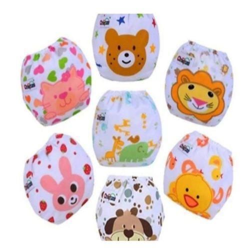 3 Pieces Washable Baby Cloth Diapers with 3 Inserts Each – Adjustable, Breathable & Eco-Friendly (0–3 Years, Up to 15 kg)