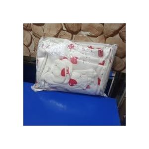 11 Pieces Unisex Cotton Newborn Baby Receiving Set With;2 sweaters(1 buttoned,1 round neck),2 pairs of pants(1 closed leg,one open leg),1 Romper,1 receiving blanket,Bib,Hat,Mitten,Belt,Socks(Assorted)