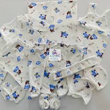 11 Pieces Unisex Cotton Newborn Baby Receiving Set With;2 sweaters(1 buttoned,1 round neck),2 pairs of pants(1 closed leg,one open leg),1 Romper,1 receiving blanket,Bib,Hat,Mitten,Belt,Socks(Assorted)