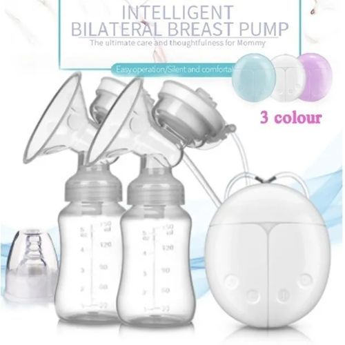 Double Electric Breast Pump with 150ml Feeding Bottles – BPA-Free, Portable & High Suction Design for Efficient Breastfeeding and Milk Expression