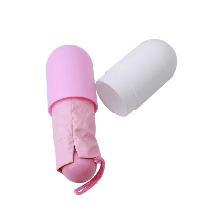 Cute Capsule umbrella Mini Small Pocket Capsule Umbrella Foldable Compact Pocket Umbrella This excellent umbrella is the perfect combo of portability, protection and durability.