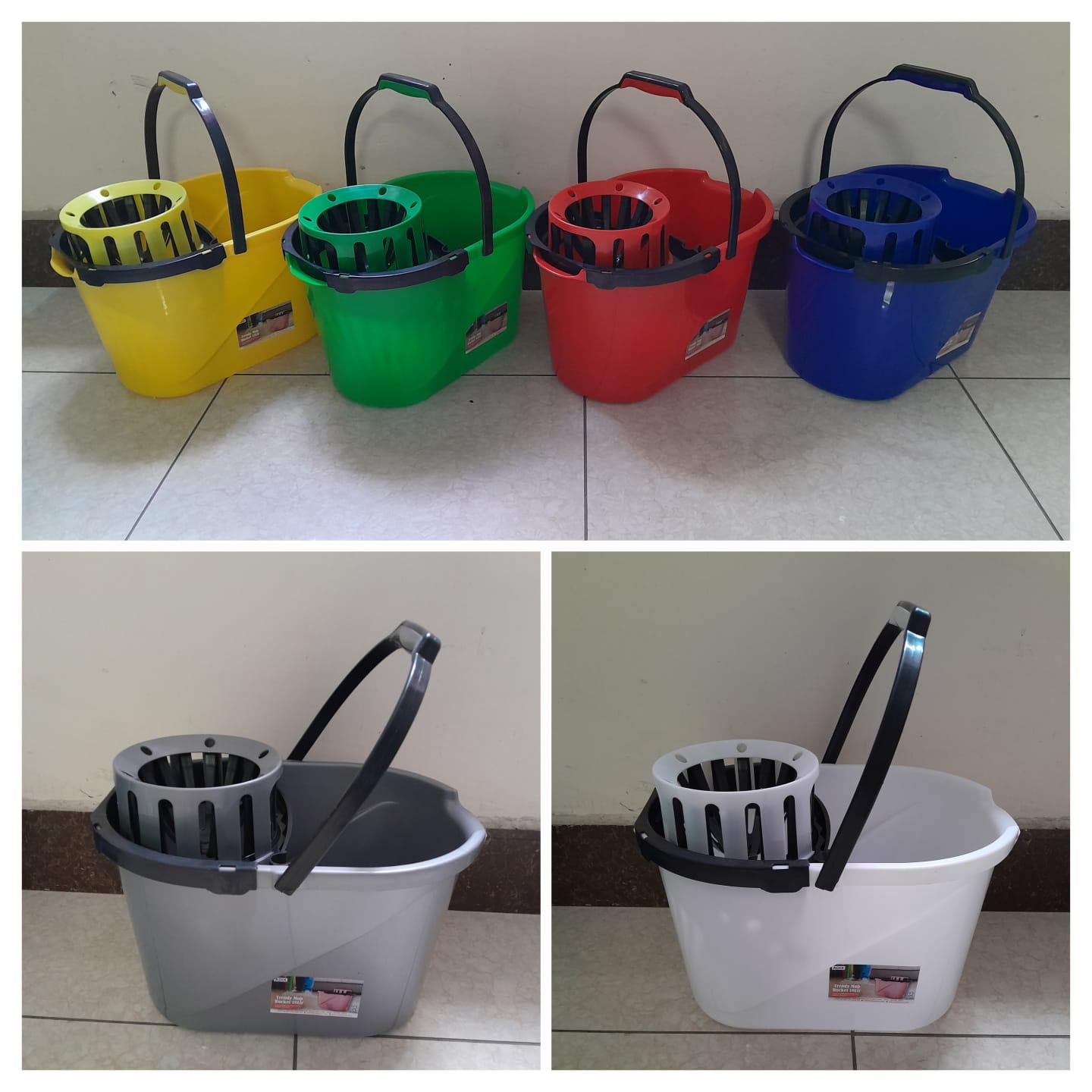Best Adix Trendy Mop Bucket 18Ltrs for easy cleaning of all spaces No more trough or Basin! Get this awesome bucket at only our store and Rejoice the beauty of cleaning Hurry while stocks last now!!!!