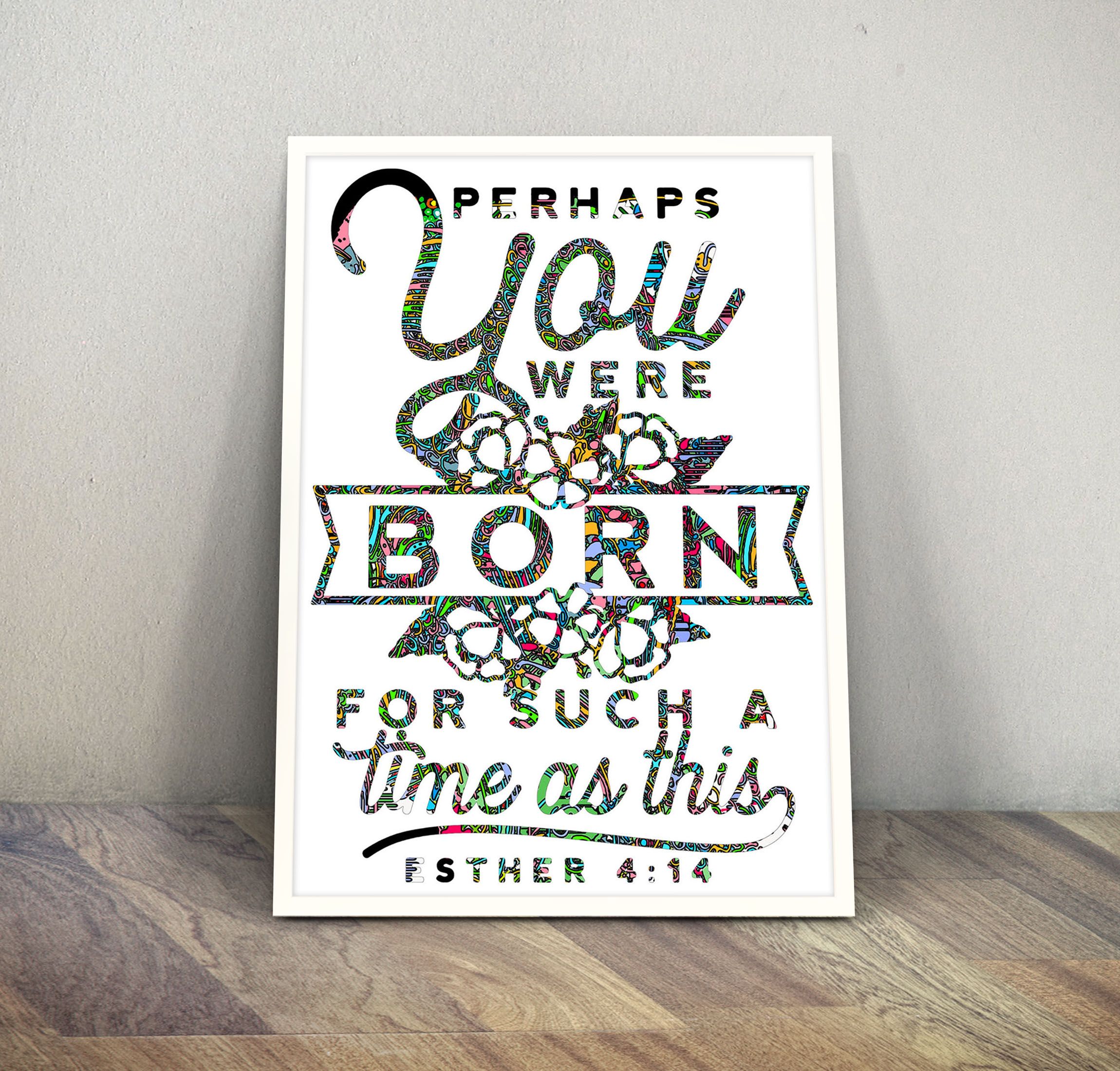 Encouraging Bible Scripture Quotes Framed Posters Ready to Hang Large Size(12 x 17 inches) Medium Size(9 x 13inches) Gift Decoration Items, Living Room Wall Art Decor, Prayer Room Decor, Kids Nursery