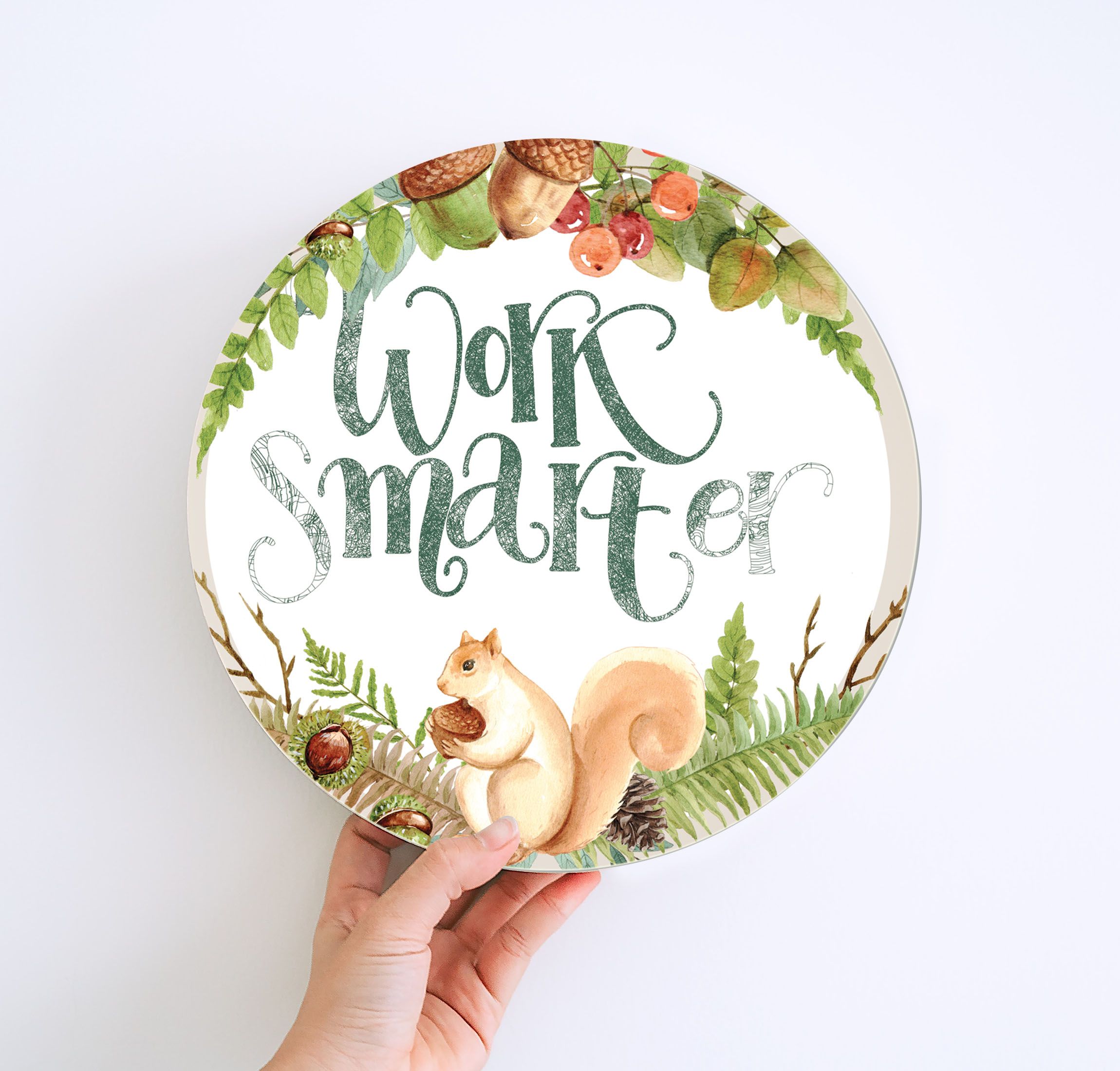Round Wall Art Wall Decor Welcome Home, Welcome to Our Home, You Got This, Just Smile, She is Strong, grateful and Blessed, God Has a Plan, Ro Round al Decor ready to Hangund