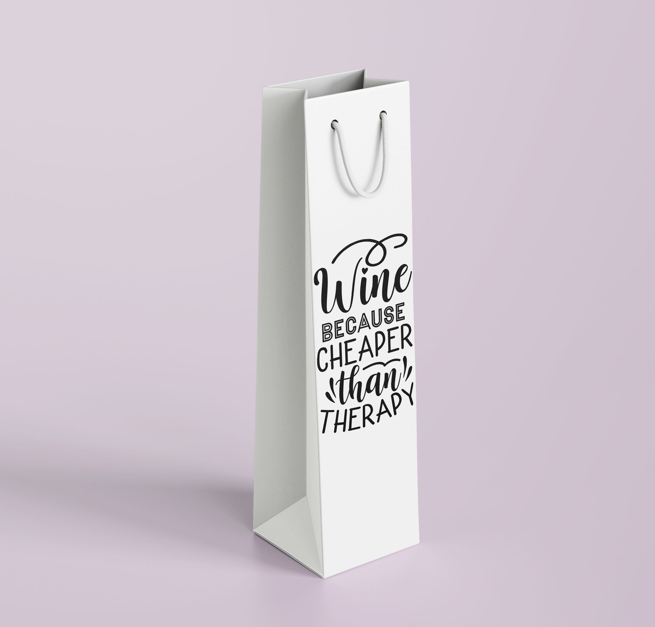 Party & Celebration Gift Giving Gift Wrapping Gift Bags Paper Wine Bag Black Reusable High-Quality Kraft Paper Bag for wine Packing/ Gifting/ Invitation Office Gifts Wine Gift Bag for Wine Bottle