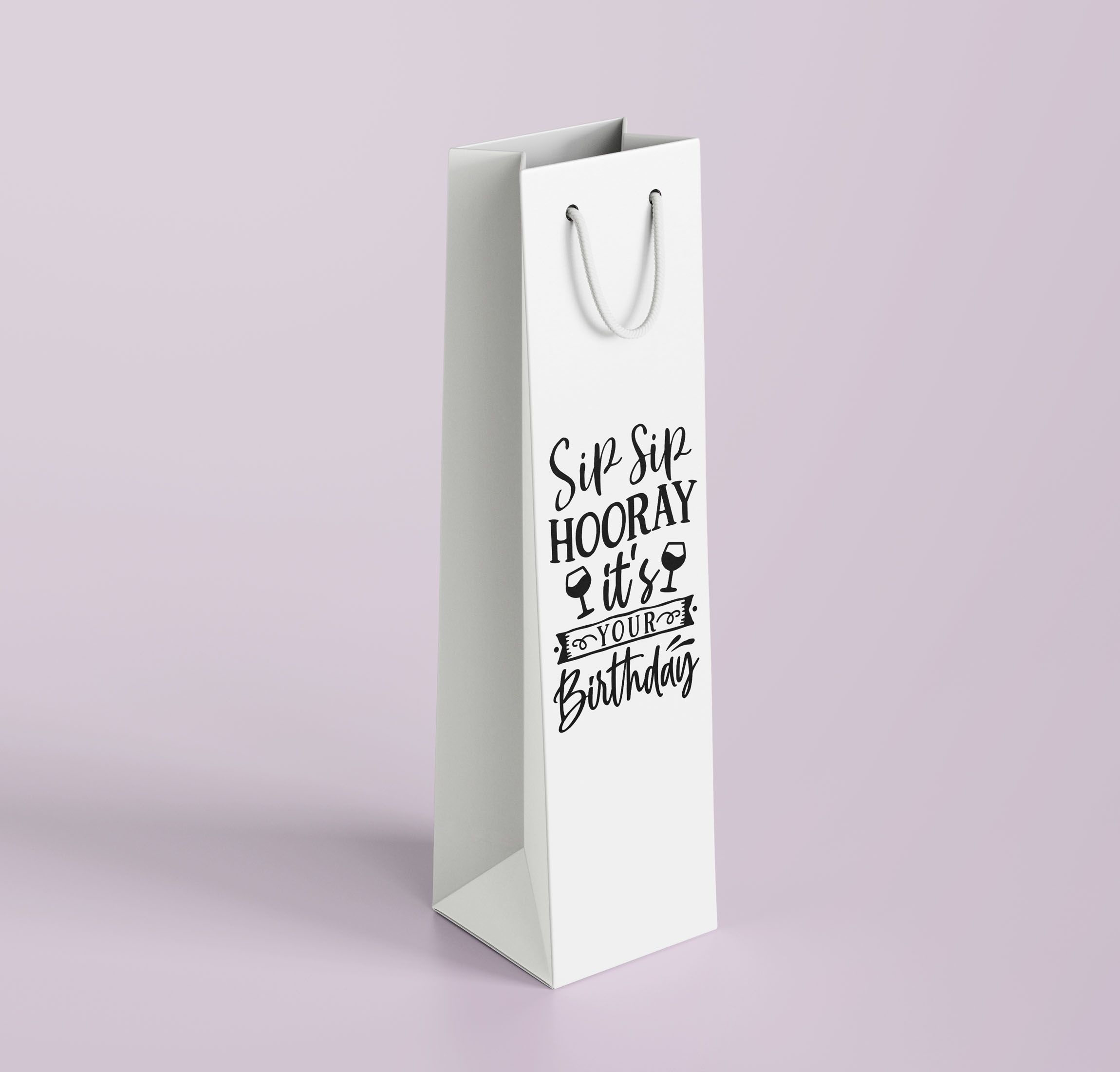 Party & Celebration Gift Giving Gift Wrapping Gift Bags Paper Wine Bag Black Reusable High-Quality Kraft Paper Bag for wine Packing/ Gifting/ Invitation Office Gifts Wine Gift Bag for Wine Bottle
