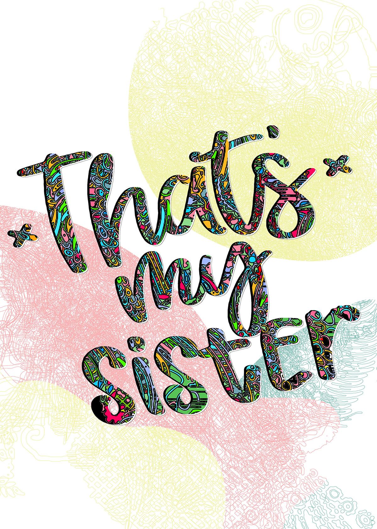 Happy Birthday Lets do This Girls, Proud Mom, I love my Boys, Slay, I love my Wife, That's my sister, Trust Yourself< Ready To Hang Large a3 Happy Birthday Wall Art Birthday Wall Decoration Watercolor