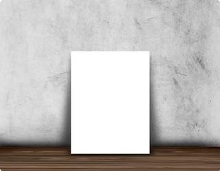 Blank Artist Canvas Art Board Stretched on Frame White Extra Large A2 Size (15.6 x 21.15 inches) smooth even Surface Board(Unprmesd Stretched on Wooden Frame No Warping- Acrylics, Oils, Ink, Charcoal