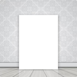 Blank Artist Canvas Art Board Stretched on Frame White Extra Large A2 Size (15.6 x 21.15 inches) smooth even Surface Board(Unprmesd Stretched on Wooden Frame No Warping- Acrylics, Oils, Ink, Charcoal