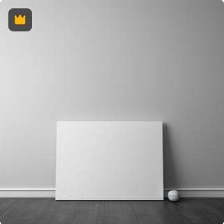 Blank Artist Canvas Art Board Stretched on Frame White Extra Large A2 Size (15.6 x 21.15 inches) smooth even Surface Board(Unprmesd Stretched on Wooden Frame No Warping- Acrylics, Oils, Ink, Charcoal