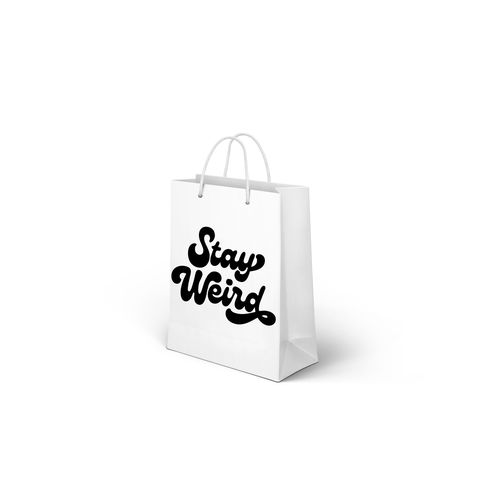 Branded Gifting Bag, White Paper Bag With Handle- Family Anniversary, Mothers Day, Fathers Day, Birthday Gifting, Best Teacher, Born to Be Awesome, Get Well Soon, Be Happy, Best Mom Ever, Love my Dad