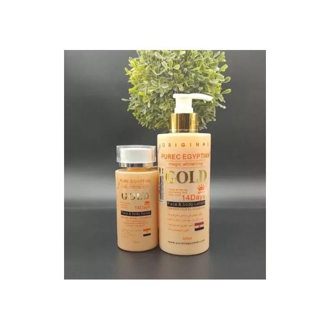 Purec Egyptian Magic Whitening  Lotion And Pure Serum