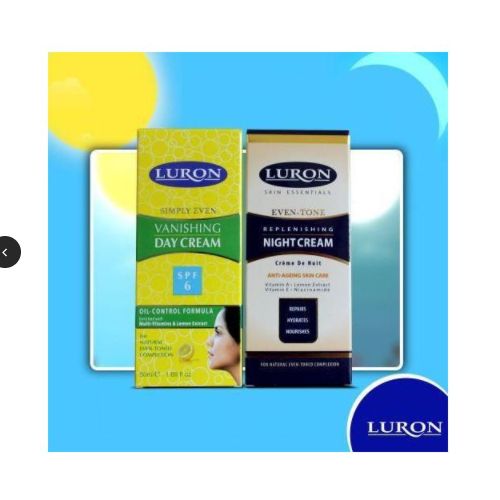 Luron Vanishing Day Cream SPF 6 And Anti-Ageing Night Cream