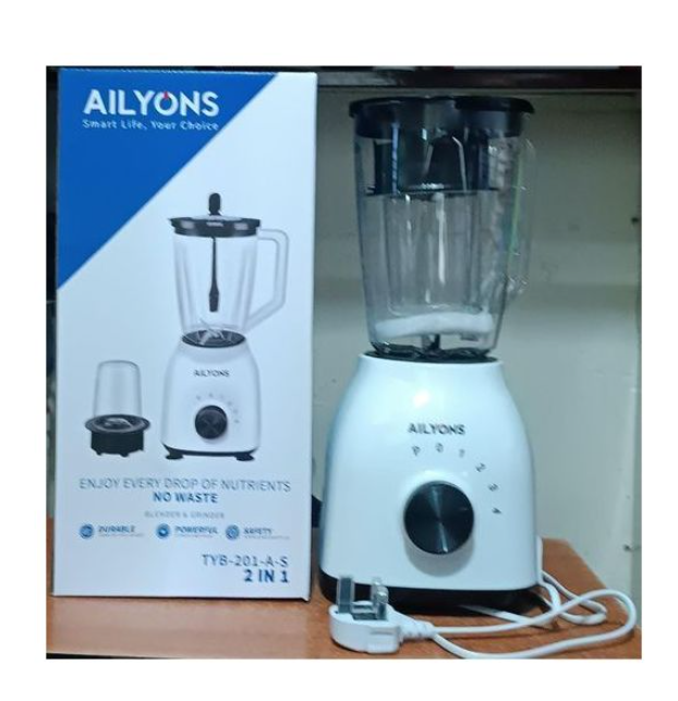 AILYONS Blender 2 In 1 With Grinder Machine 1.5L