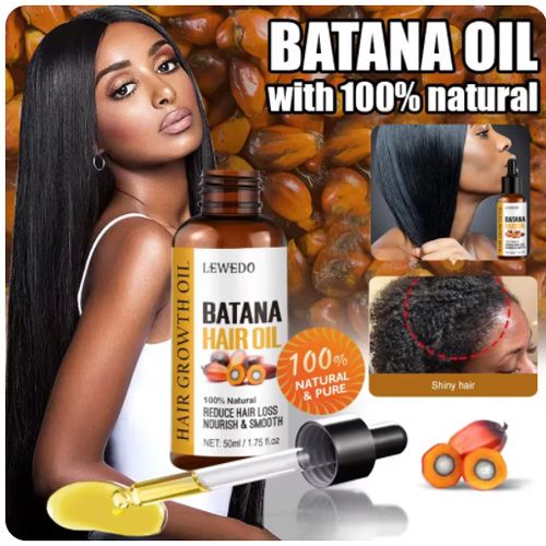 Batana Oil 100% Pure African Hair Growth Oil Batana Hair Growth Mask Butter Anti Hair Loss Break Black Hair Regrowth Treatment