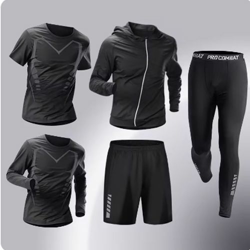 Sportswear Jogging Compression Suits Breathable Gym Clothes Man Sports Joggers Gym Fitness Tracksuit Workout Running Sets