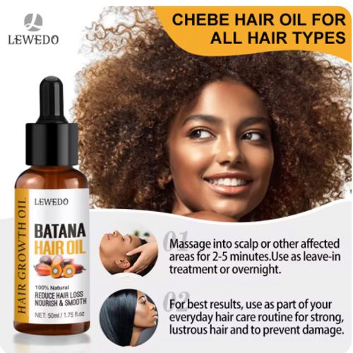 2PCS Fast Hair Growth Oil Africa Crazy Traction Alopecia batana Hair Mask Anti Hair Break Hair Strengthener Hair Loss Treatment Spray