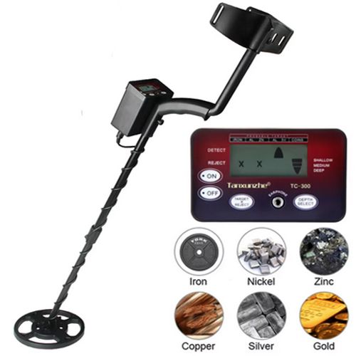 TC-300 Hot sell Underground Metal Detector Gold Detectors Treasure Hunter Detector Circuit Metales High Sensitivity Waterproof