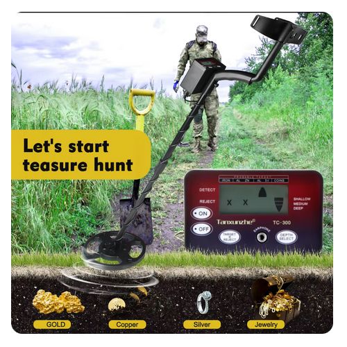TC-300 Hot sell Underground Metal Detector Gold Detectors Treasure Hunter Detector Circuit Metales High Sensitivity Waterproof