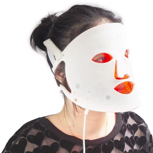3 Colors Photon Facial LED Mask Red Light Therapy Anti Aging Face Neck Beauty Mask Relaxation Treatment Anti-Wrinkle Skin Care