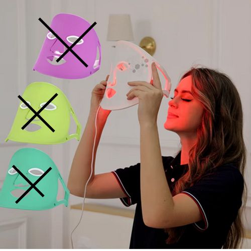 3 Colors Photon Facial LED Mask Red Light Therapy Anti Aging Face Neck Beauty Mask Relaxation Treatment Anti-Wrinkle Skin Care