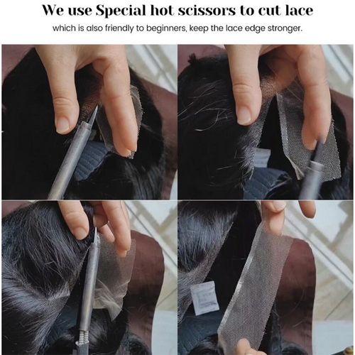 Water Wave Glueless Human hair Wig Pre-Cut Lace Wig 180% Pre-Plucked Natural Wave Wear Go Glueless Curly Bralian Human Hair Wigs For Women