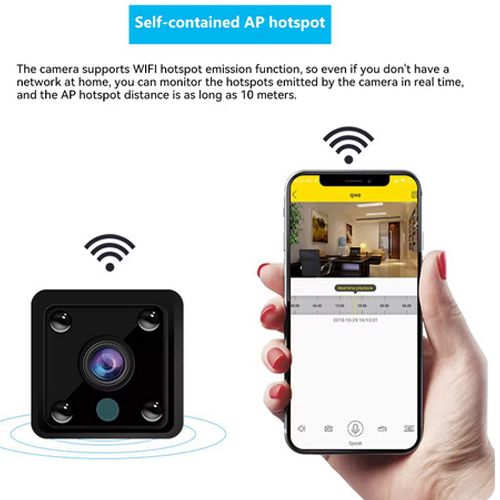 1080p Mini Surveillance Camera Home Security Wireless Wifi Protection Remote Monitor Night Vision Camera Smart Life Hidden Cameras
