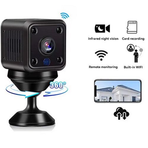 1080p Mini Surveillance Camera Home Security Wireless Wifi Protection Remote Monitor Night Vision Camera Smart Life Hidden Cameras