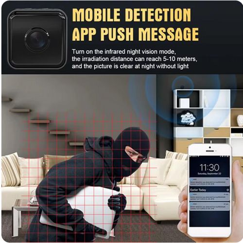 1080p Mini Surveillance Camera Home Security Wireless Wifi Protection Remote Monitor Night Vision Camera Smart Life Hidden Cameras