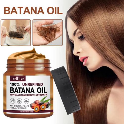 Batana Oil Hair Mask 100% Pure Organic Batana Hair Oil Anti-breakage ,nourishing,damaged Hair Repaired Natural Hair Care Set Good Quality