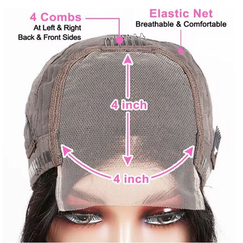 Body Wave 4x4 Transparent Lace Front Bob Wig Human Hair Wigs 180 Short LooseBody Wave TPart Lace Frontal Bob Wigs For Women