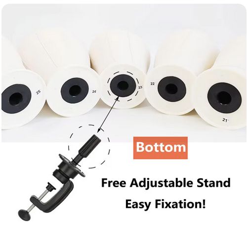 Canvas Wig Head Wig Stand 23inch Mannequin Head for Hairstyling Displaying Making Wig Stand With Head Wig Supports Holder