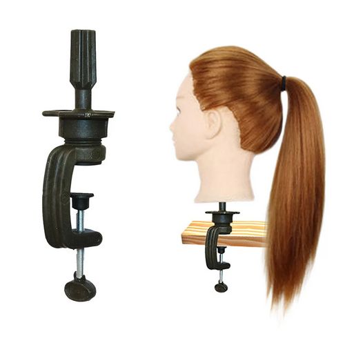 Canvas Wig Head Wig Stand 23inch Mannequin Head for Hairstyling Displaying Making Wig Stand With Head Wig Supports Holder