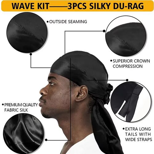 360 Wavy Frizz Control Gel Strong Hold Nourishing Scalp Wave Cream Natural Anti-Hair Loss Clay Hair Pomade for African Black Men