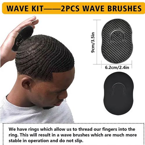 360 Wavy Frizz Control Gel Strong Hold Nourishing Scalp Wave Cream Natural Anti-Hair Loss Clay Hair Pomade for African Black Men