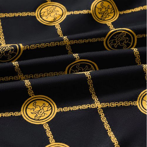 4pcs/multi-style men's underwear, black and gold printed boxer briefs, trendy personality briefs men's comfortable boxers